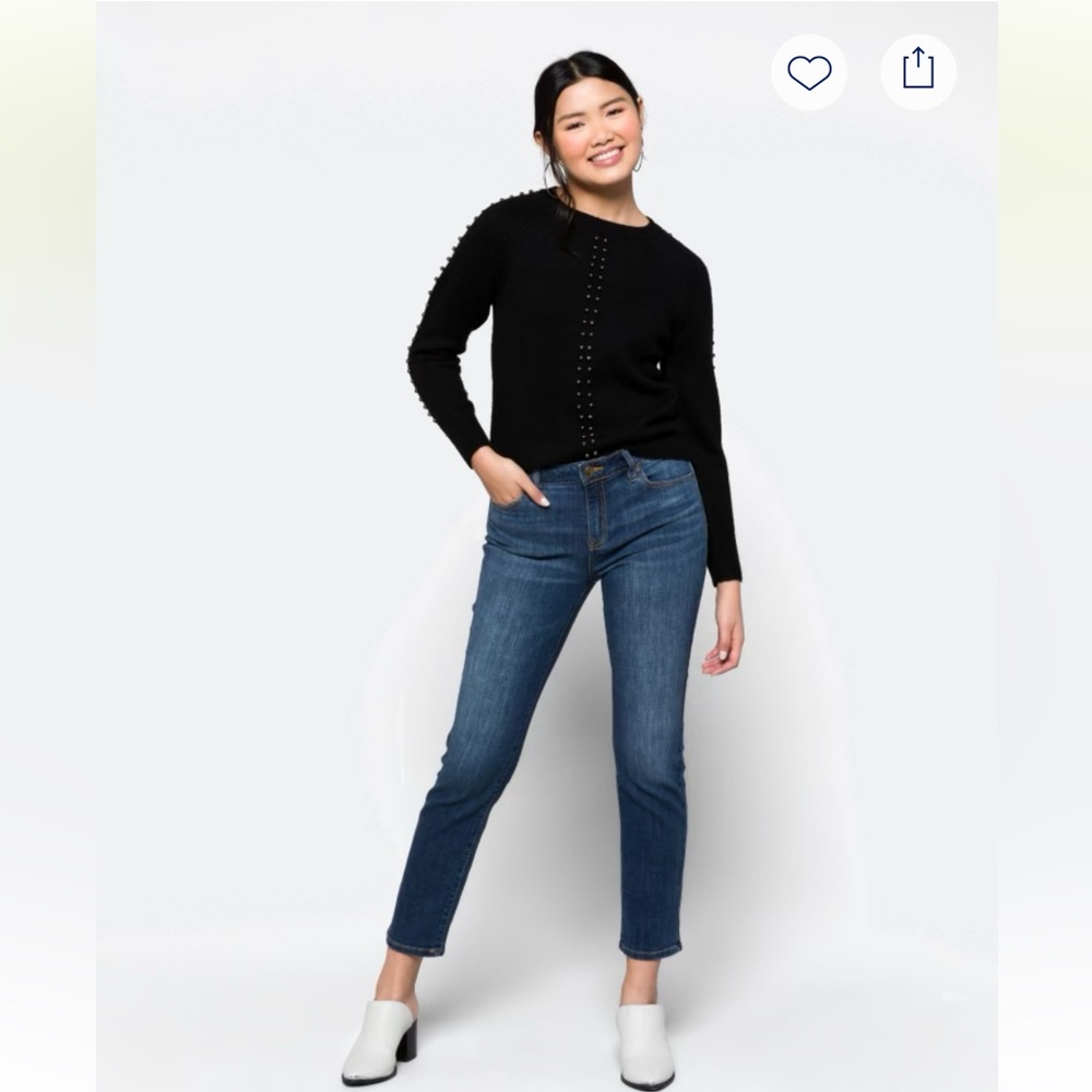 Cosmic Blue Love Ellie Straight Leg Jeans